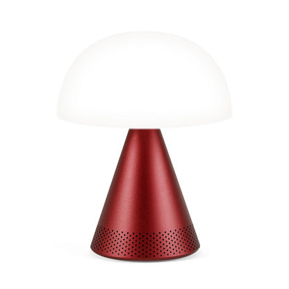 Lexon - Mina L Audio Large portable LED lamp & 5W Bluetooth® Speaker - Dark Red