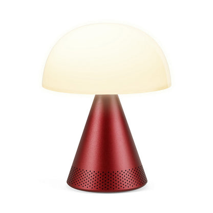 Lexon - Mina L Audio Large portable LED lamp & 5W Bluetooth® Speaker - Dark Red