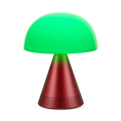 Lexon - Mina L Audio Large portable LED lamp & 5W Bluetooth® Speaker - Dark Red