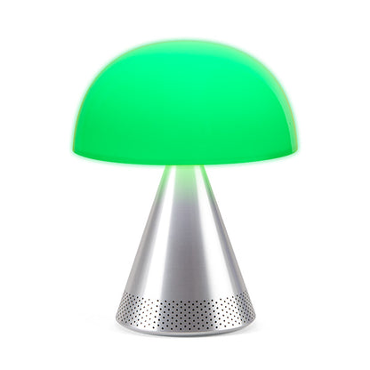 Lexon - Mina L Audio Large portable LED lamp & 5W Bluetooth® Speaker - Alu Poli