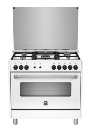 La Germania Cooker 90 cm Full Safety - White