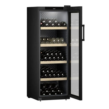 Liebherr - GrandCru 196 Bottle Freestanding Wine Cabinet - WPbl 5001 - Glass Door