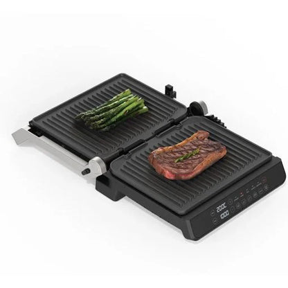 NutriCook NC-CG240 Contact Grill 2000W With 5 Smart Cooking Modes & Ceramic Plates