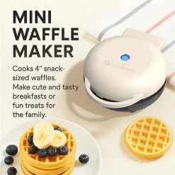 Nutricook NC-WM100 Mini Waffle Maker