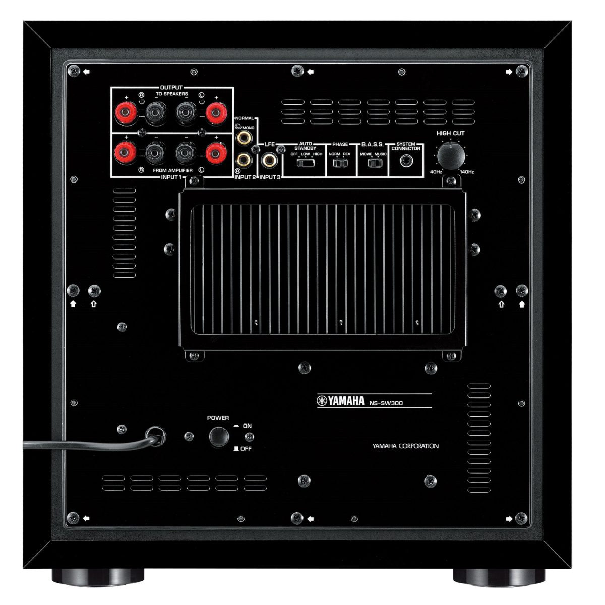 Yamaha NS-SW300 Subwoofer - Black
