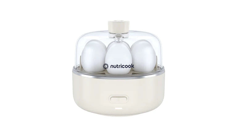 Nutricok EC207ME-S Eggi Egg Cooker – 7 Eggs Capacity Sand