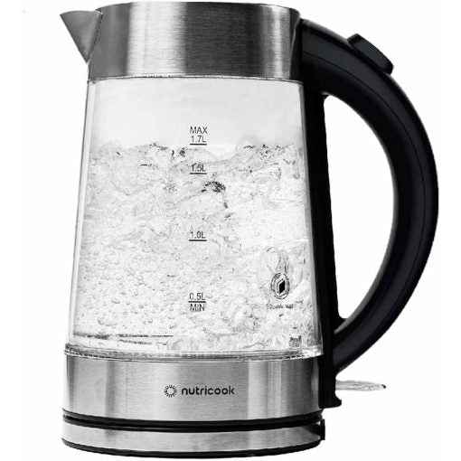 Nutricook NC-GK100 Electric Glass Kettle – 1.7L