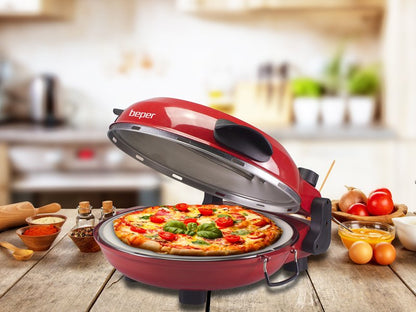 Beper P101CUD300 Pizza Maker, Electric Oven, 1200W