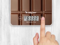 Beper Digital Kitchen Scale Chocolate Fantasy