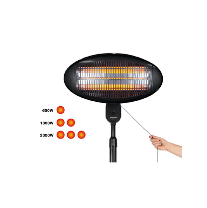 Beper Patio Quartz Heater With Floor Stand