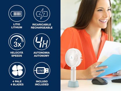 Beper Rechargeable Mini Fan