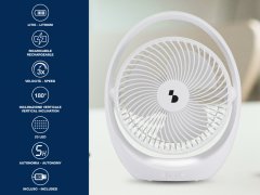 Beper Rechargeable Fan with LED Light