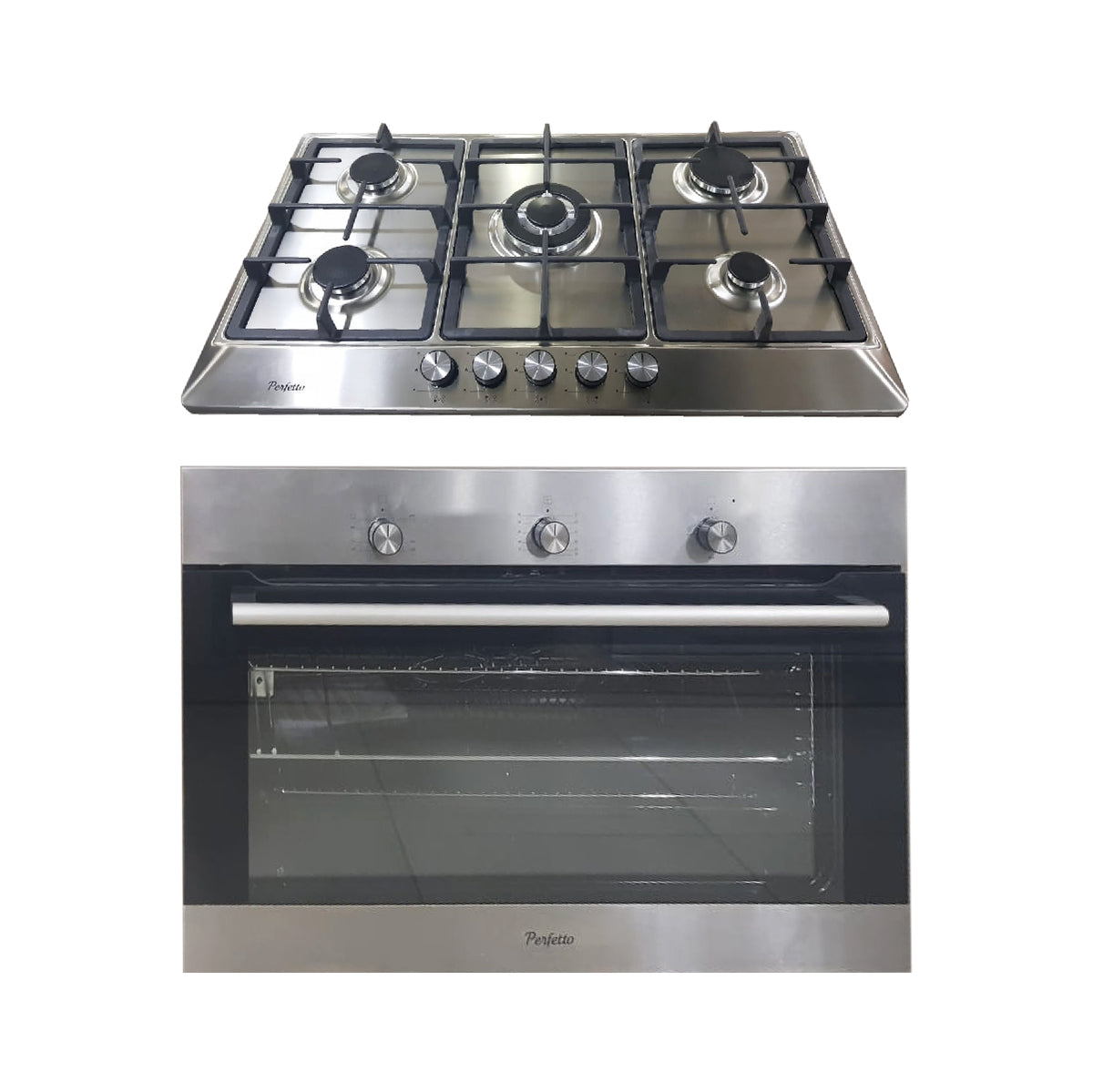 PERFETTO 90CM BUILT-IN BUNDLE Inox