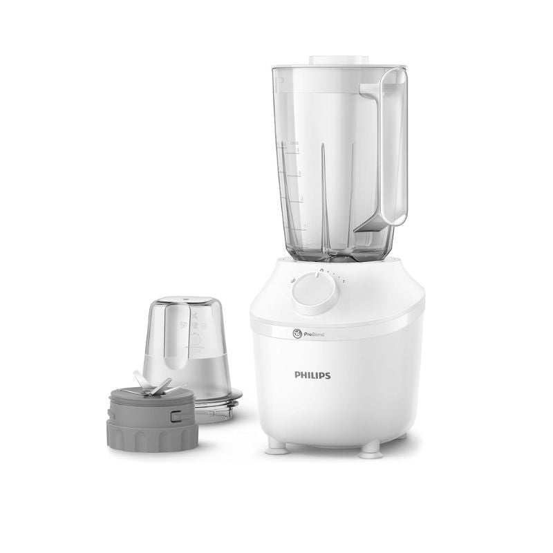 Philips 3000 Series Blender, 450W, 1.9 L, Plastic, White, HR2191/20