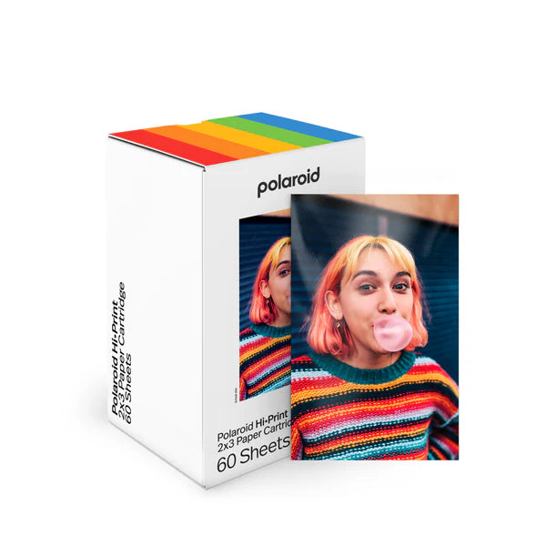 Polaroid Photo Printer Hi·Print 2x3 Paper Cartridge 60 Sheets (Triple )