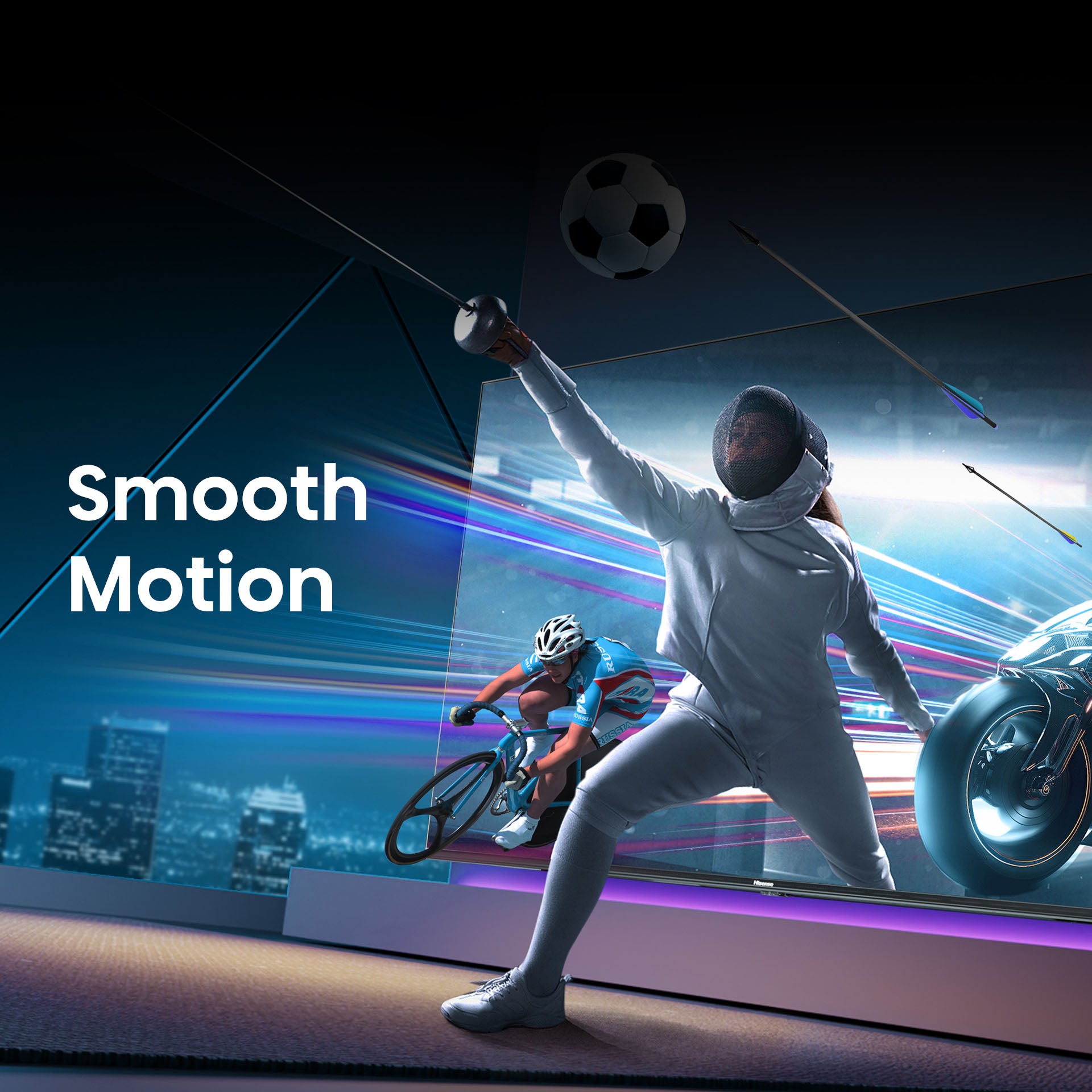 Hisense 55Q6N QLED 4K VIDAA Smart TV