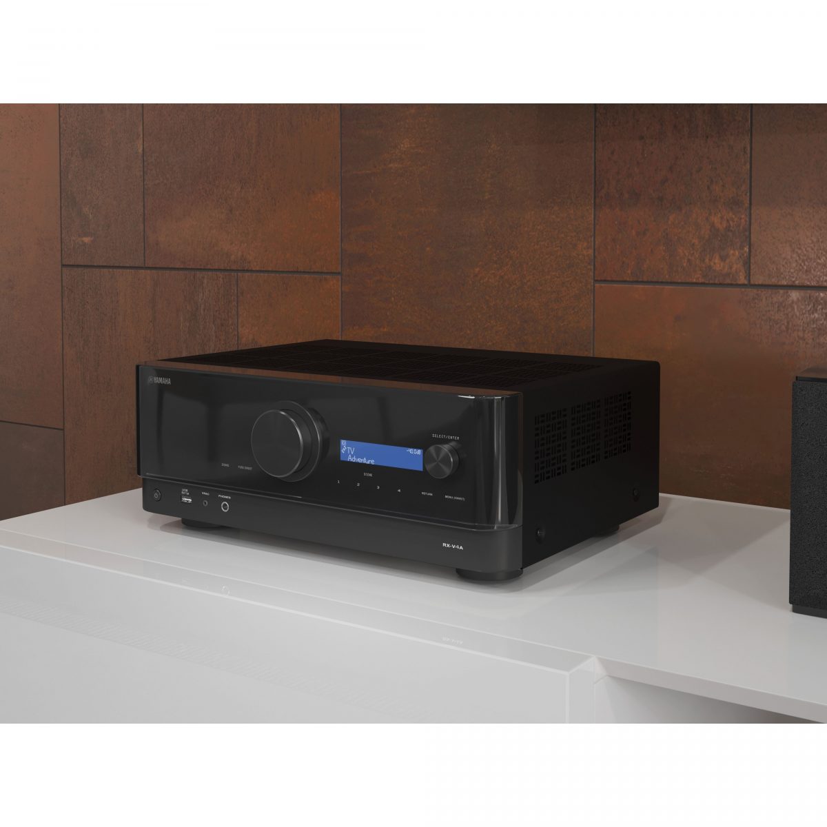 Yamaha RX-V4A 5.2-Channel AV Receiver with 8K HDMI and MusicCast