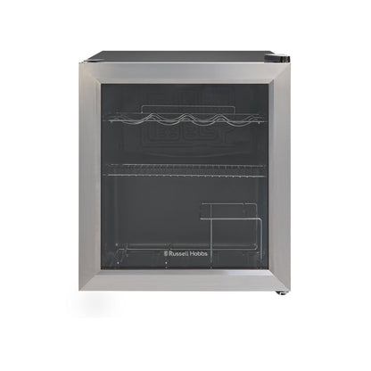 Russell Hobbs Stainless Steel Glass Door Wine Cooler