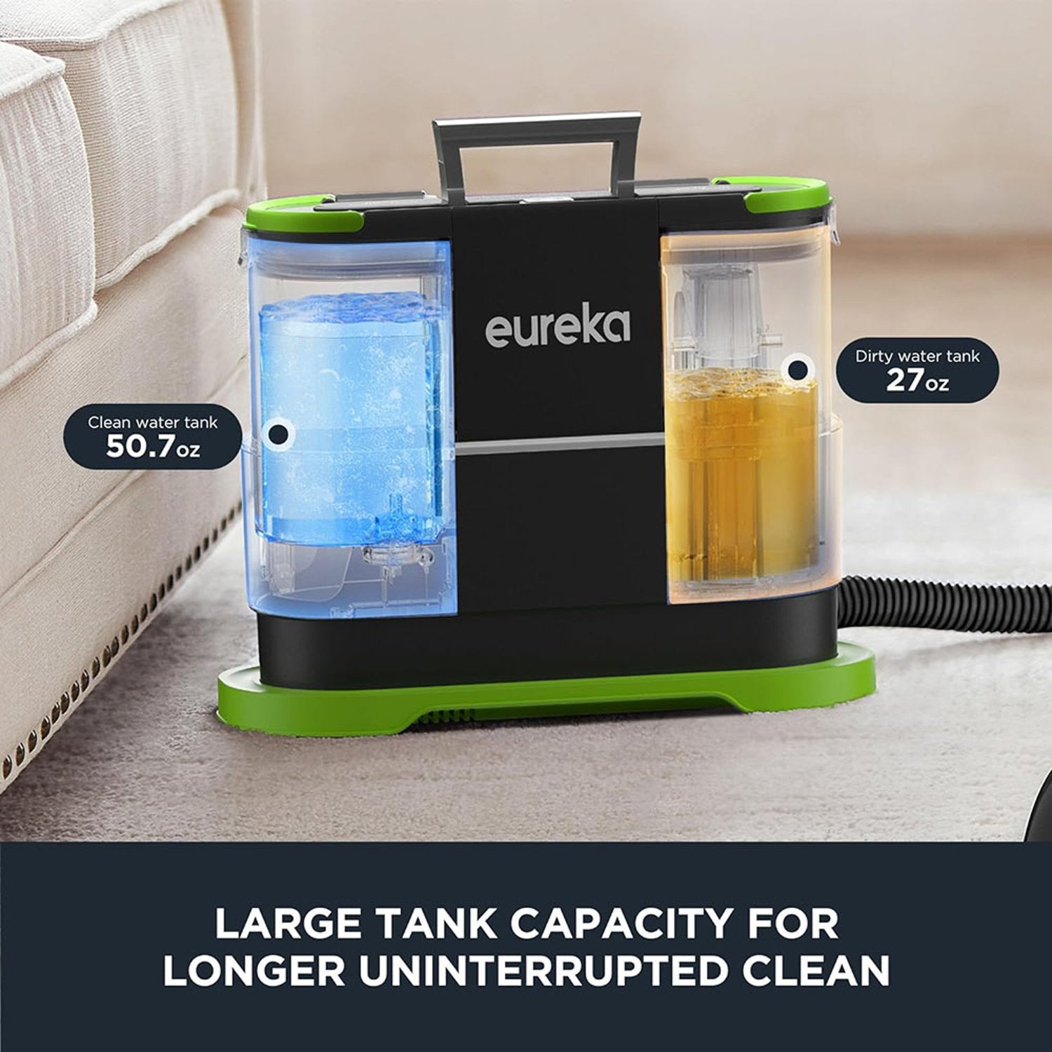 Eureka Spot Cleaner Black/Green NEY100ME