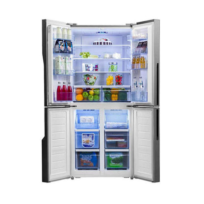Hisense Refregirator 4 Doors No Frost Inverter Touch Control - RQ561N4AB1