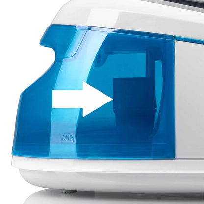 Haeger Steam Generator Deep White Steam – 2200W, 3.5 bar, Steam 80 g/min, boiler iron