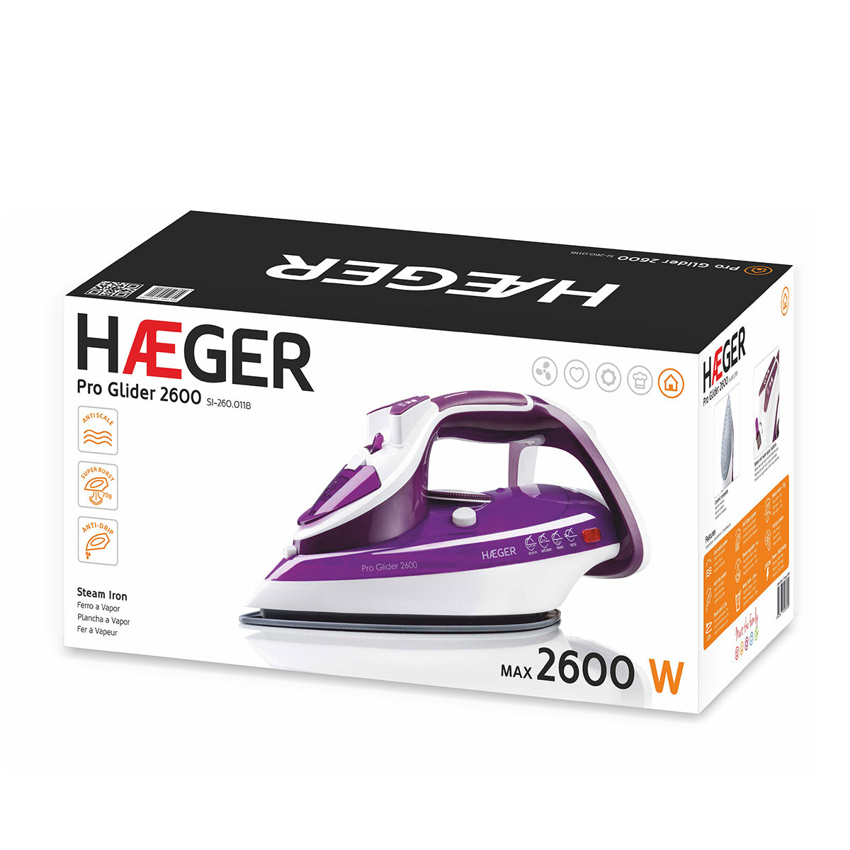 Haeger Pro Glider Steam Iron
