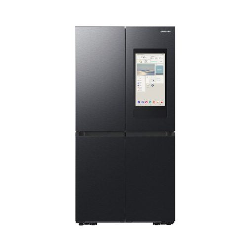 Samsung RF71DG9H0EB1AE T Style French Door Refrigerator with 21.5″ Family Hub, Smart Food Management, 809L, Black.