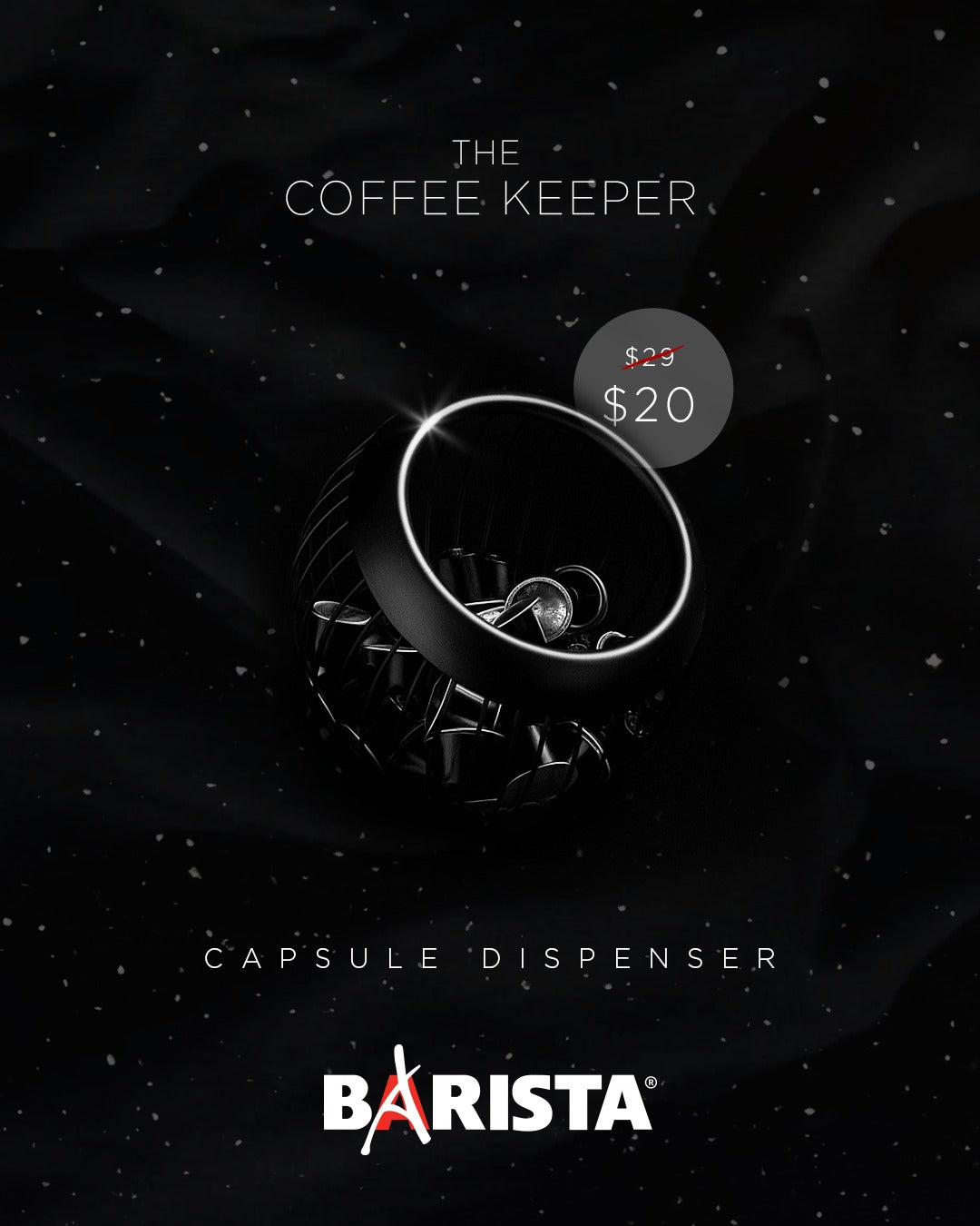 Barista Capsule Dispenser Bocale 🆕