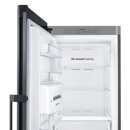 Samsung Bespoke RZ32A74A522/EU Tall One Door Freezer with SpaceMax™ Technology - Clean Black