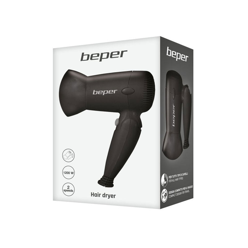 Beper folding travel hair dryer
