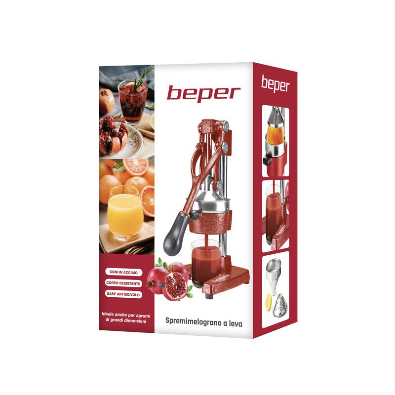 Beper Manual Lever Pomegranate And Citrus Juice Presser