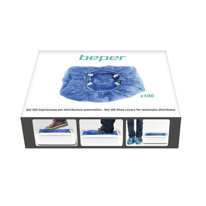 Beper Set Of 100 Shoe Covers For Automatic Distributor