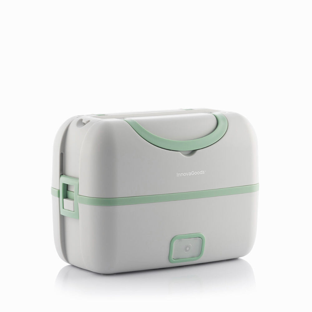 InnovaGoods 3-In-1 Electric Steamer Lunch Box With Recipes Beneam, V0103311