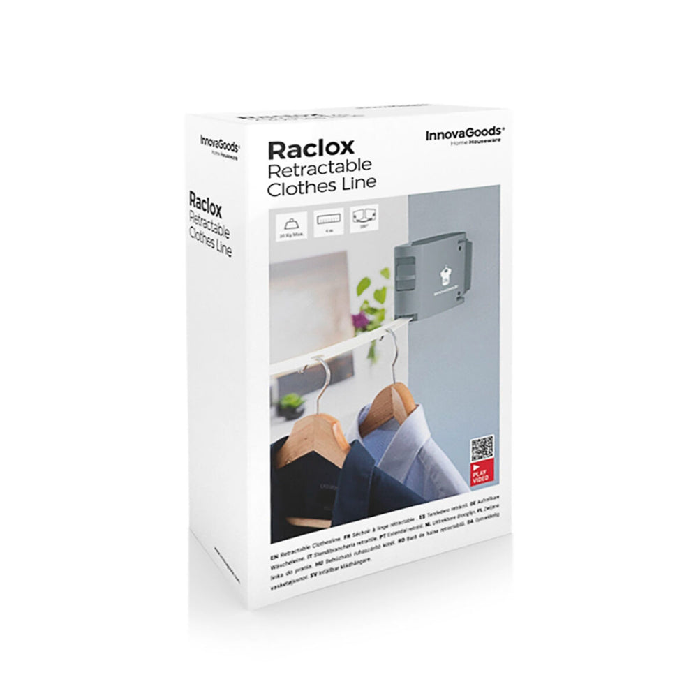 InnovaGoods Retractable Clothes Line Raclox, V0103381