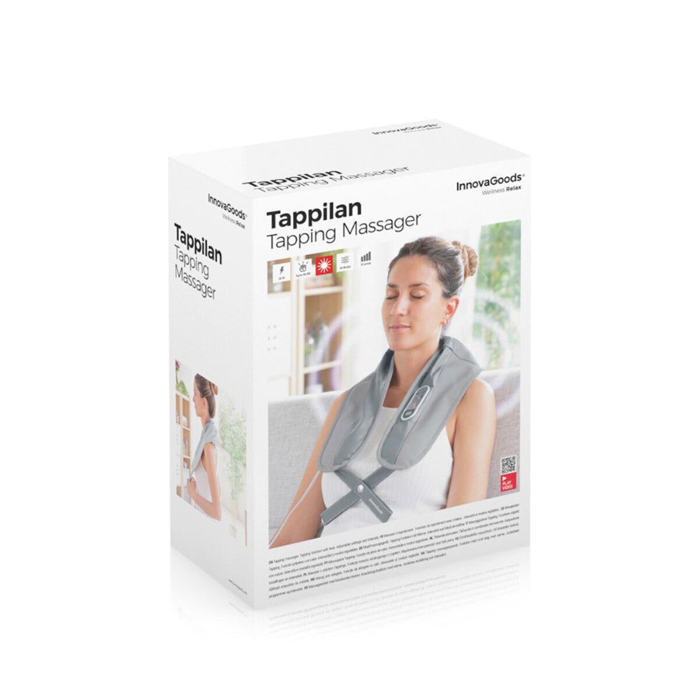 InnovaGoods Electric Heated Tapping And Percussive Massager Tappilan, V0103385