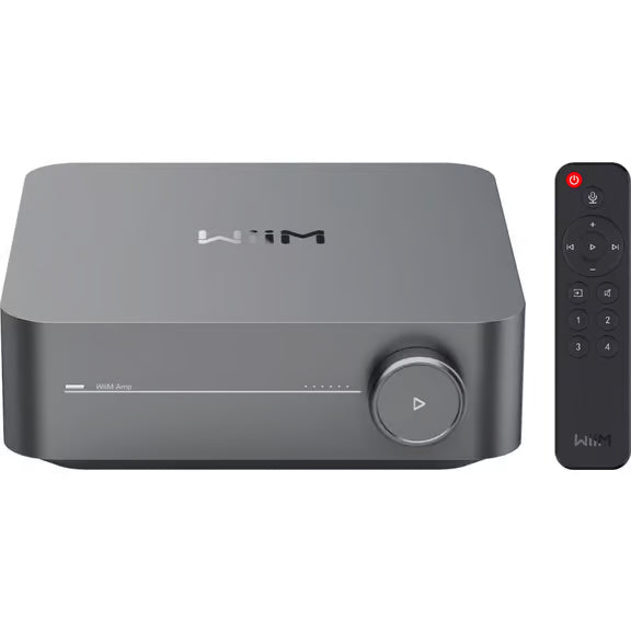 WiiM AMP Multiroom Streaming Amplifier Gray