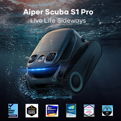 Aiper Scuba S1 Pro Cordless Robotic Pool Cleaner