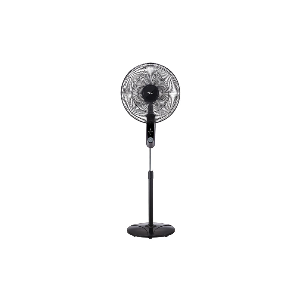 Zilan Stand Fan, 16-Inch, LED Display, 3 Speeds, ZLN1185