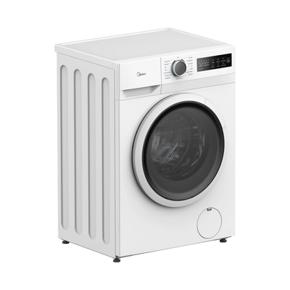 Midea MF110W80B/WGCC 8KG Front Load Inverter Washing Machine 1400RPM Steam HealthGuard Turbo Wash