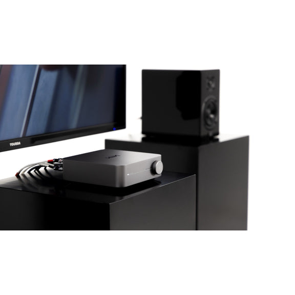 WiiM AMP Multiroom Streaming Amplifier Gray