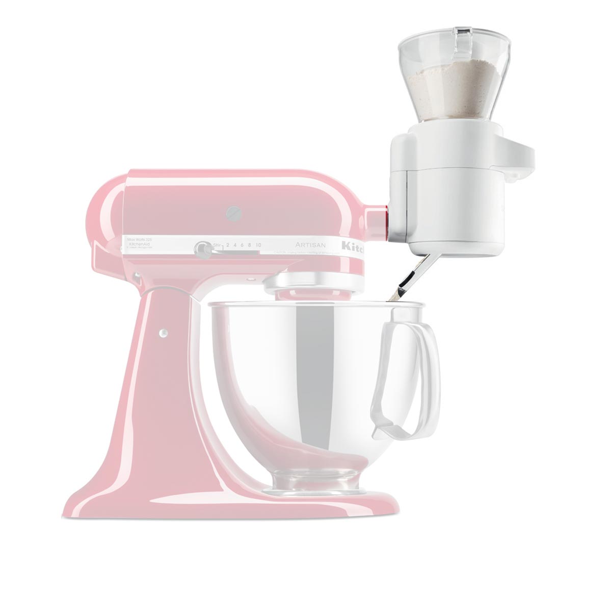 KitchenAid Sifter and Scale [ 5KSMSFTA ] (Optional Accessory for KitchenAid Stand Mixers)