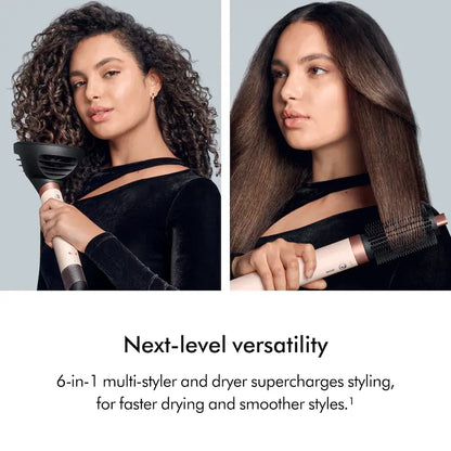 Dyson - Airwrap Coanda 2x Multi-Styler and Dryer For Curly+Coily Hair - Ceramic Pink