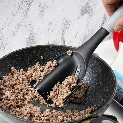 Betty Crocker Nylon Meat Chop Turner Black/Grey BC4108