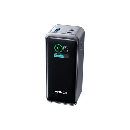 Anker 3-Port 200W Power Bank with LCD Screen (20,000mAh, Black)