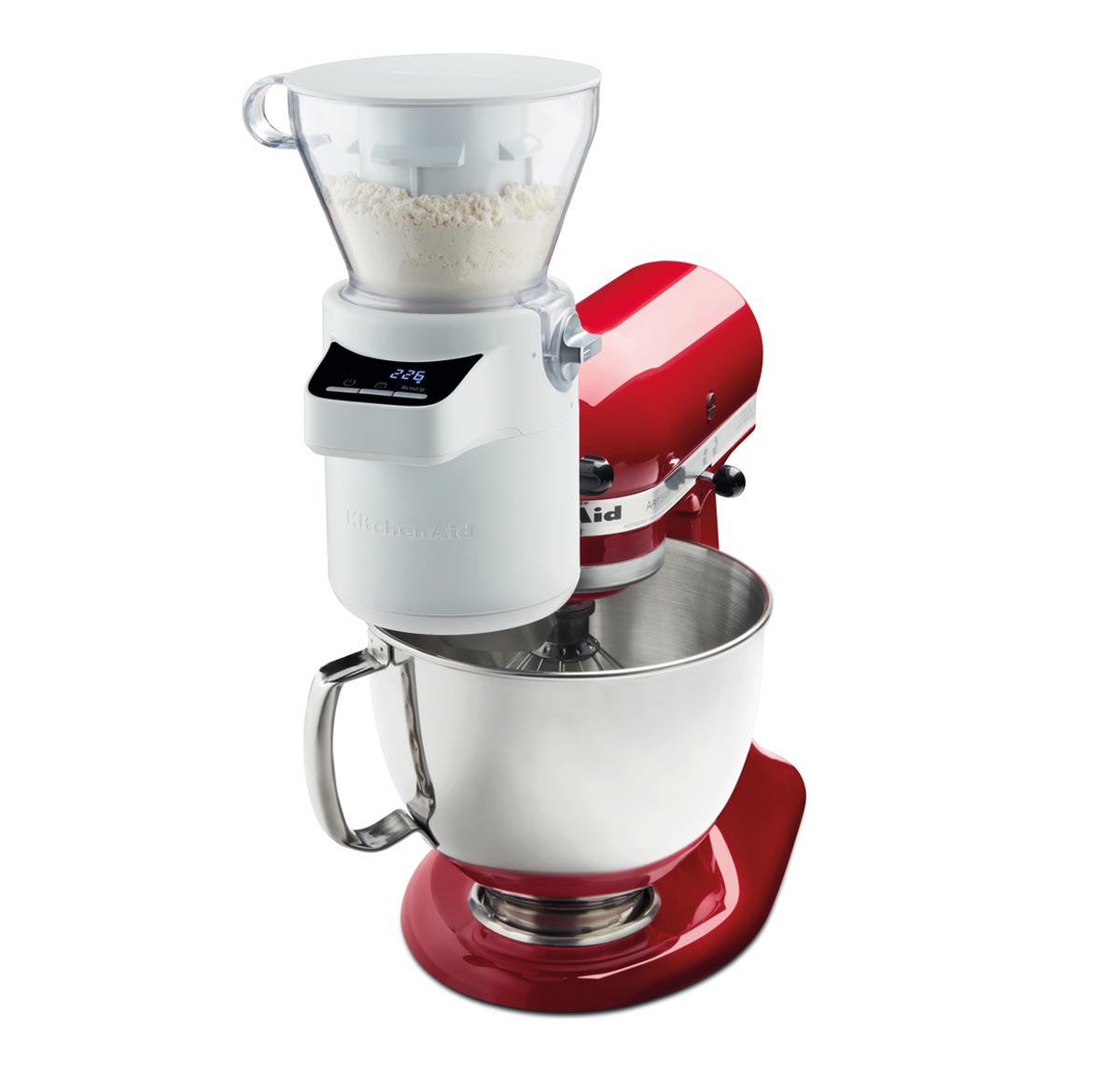 KitchenAid Sifter and Scale [ 5KSMSFTA ] (Optional Accessory for KitchenAid Stand Mixers)