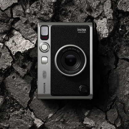 Fujifilm Instax Mini Evo - Hybrid Instant Camera + Free Micro SD 64gb & Camera Bag