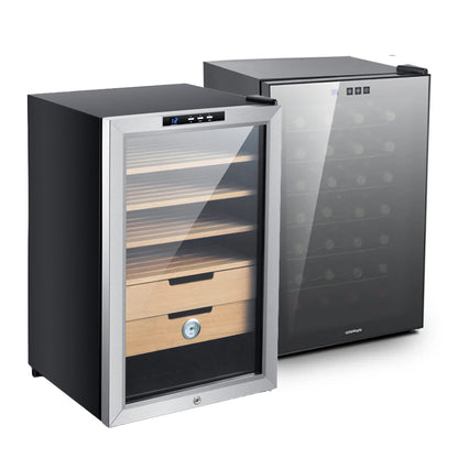 G3 Ferrari Bundle – 400 Cigars Humidor – 28 Bottles Wine Cooler