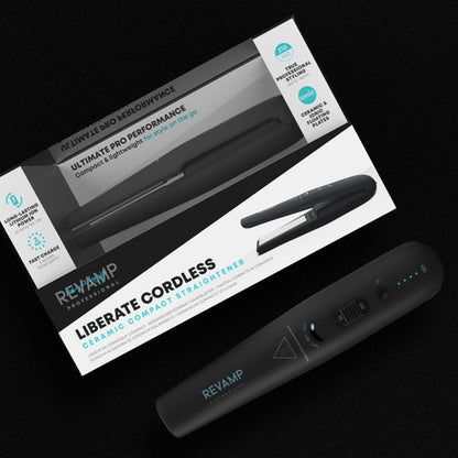 Revamp Liberate Cordless Compact Ceramic Hair Straightener