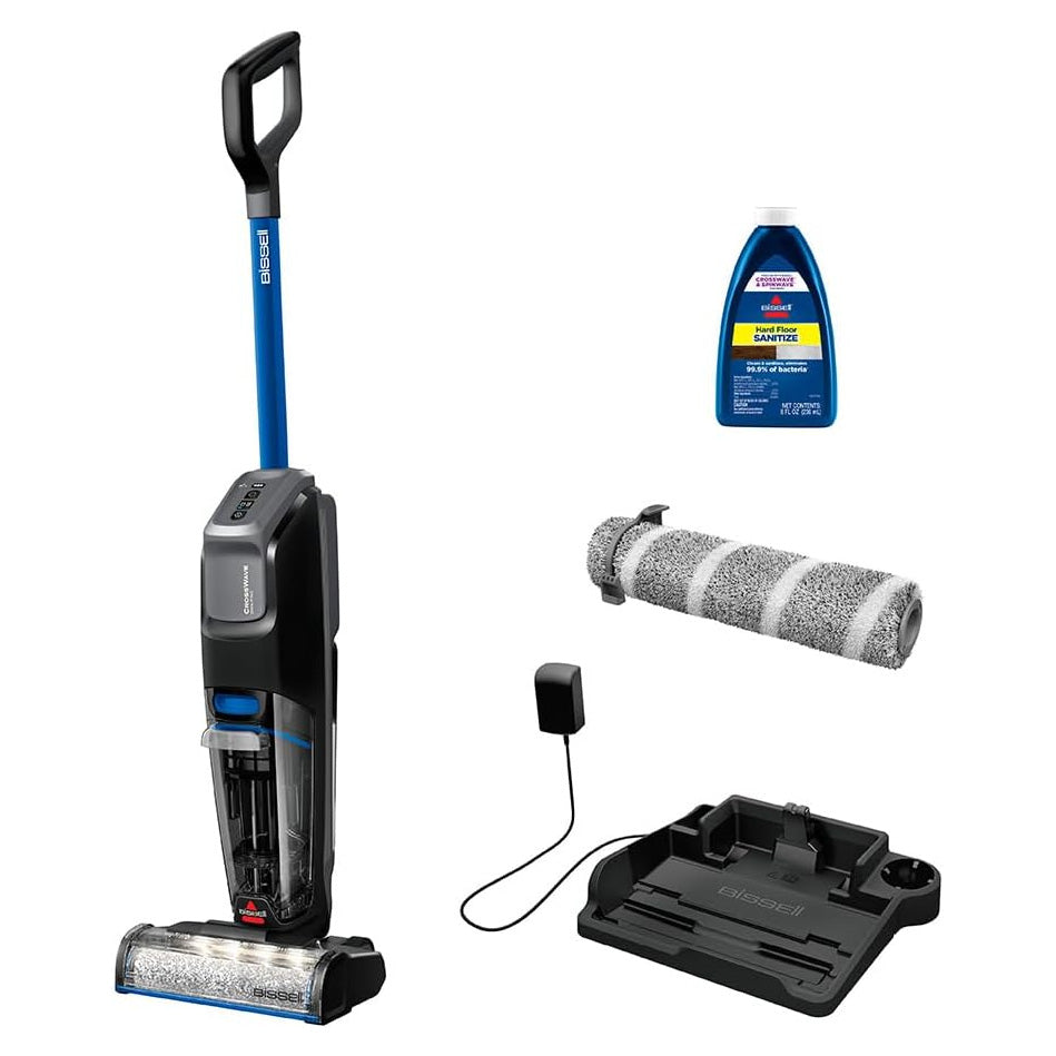 Bissell Crosswave Omnifind 4006K – Cordless Wet & Dry Vacuum & Mop – Powerful 2-In-1 Cleaner With Furfinder light feature, Tangle-Free technology & Self-Cleaning