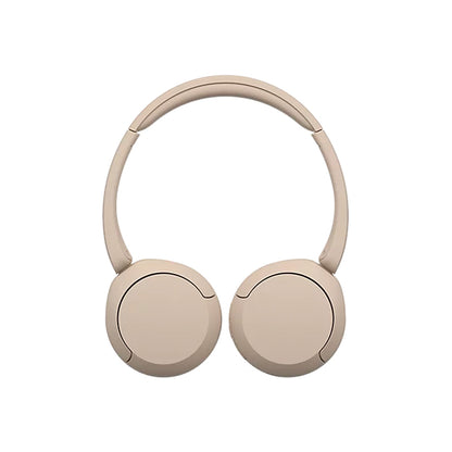 Sony WH-CH520 Wireless On-Ear Headphones with Microphone (Beige)
